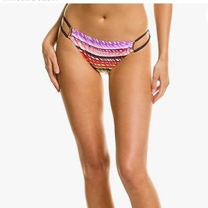 NWT Trina Turk Women's Standard Side String Hipster Bikini
